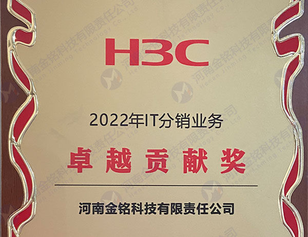 贡献奖-2022年IT分销业务